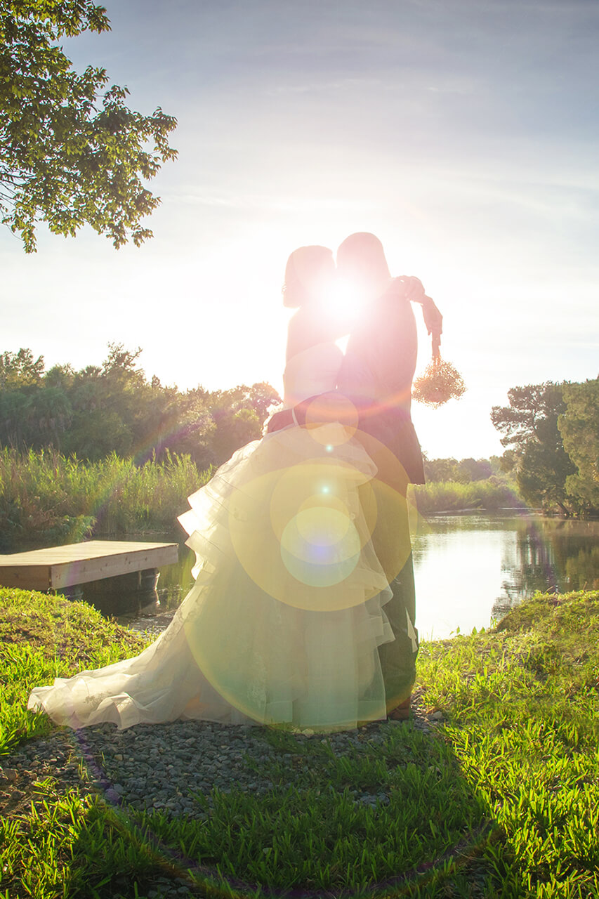 wedding venue by the Halls River